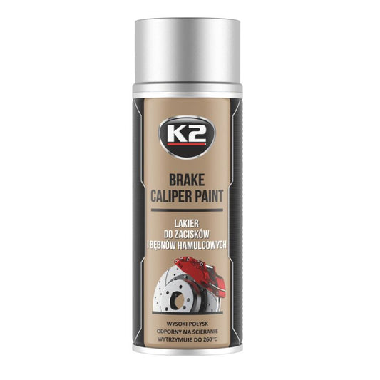 Spray Paint for Brake Calipers Gray K2 Car