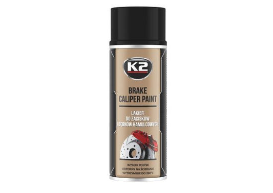 Spray Paint for Brake Calipers Black K2 Car