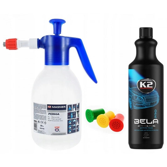 Pre-Wash Kit K2 Foma 2L + Bela Pro 1L