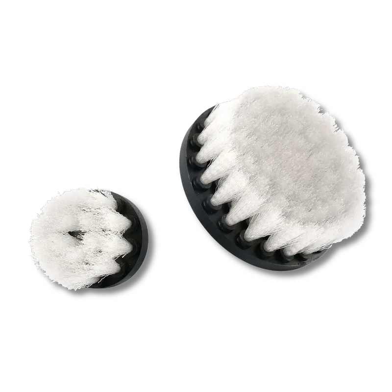 Set of soft brushes for drill