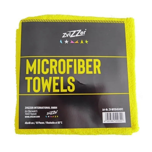 Set of 10 Microfiber Cloths｜Zvizzer